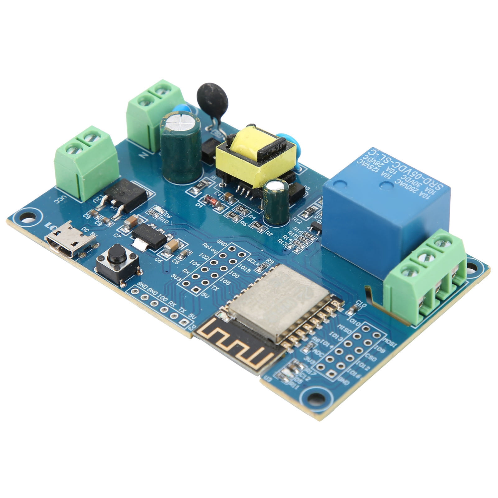 Relay Module Wifi Relay Module Electronic Component Relay Module Single ...