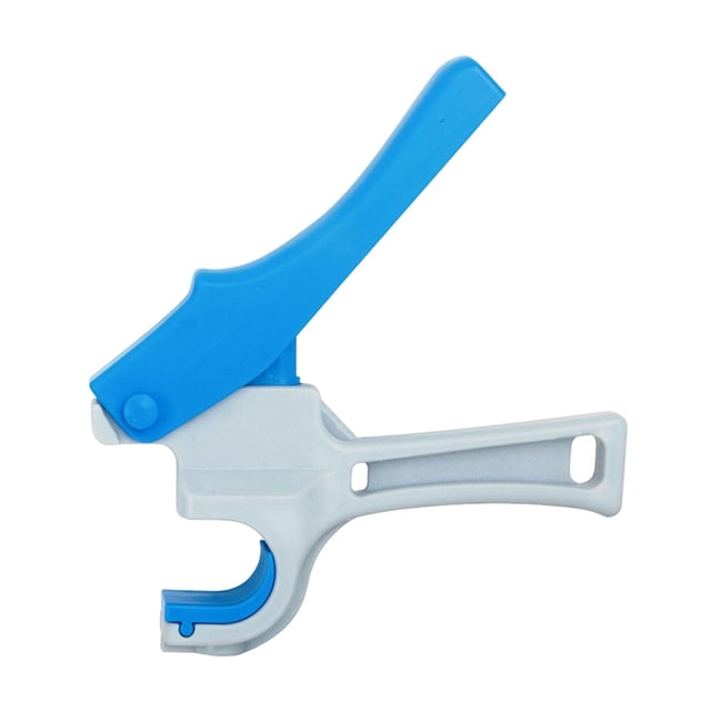 Almencla Drip Irrigation Hole Punch Tool Compact PE Pipe Hose Hole Punch for Drippers Blue white A