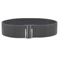 thumbnail image 1 of Ceinture Grand Femme Mode Ceinture Élastique Grand Boucle Taille Robe Extensible, 1 of 9