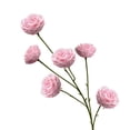 thumbnail image 2 of Clearance Under $3 Artificial Rose Spray 6-Head Rose Bouquet For Living Room Vase Filler,Plastic (A) (1Pc), 2 of 7