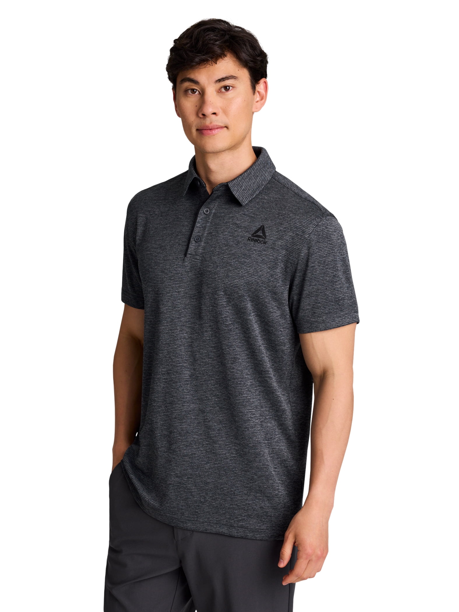 Reebok Men's and Big Men's Performance Polo Shirt, Sizes XS-5XL