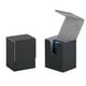thumbnail image 1 of Caja De Almacenamiento De Tarjetas, Protector De Caja De Almacenamiento De Tarjetas De Juego De Cuero PU Magnético Vertical De 100 Tarjetas, 1 of 7