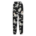 thumbnail image 4 of WXLWZYWL Womens Halloween Sweatpants Graphic Print Pants Drawstring Waist Joggers Casual Lounge Pants Athletic Workout Pants, 4 of 5