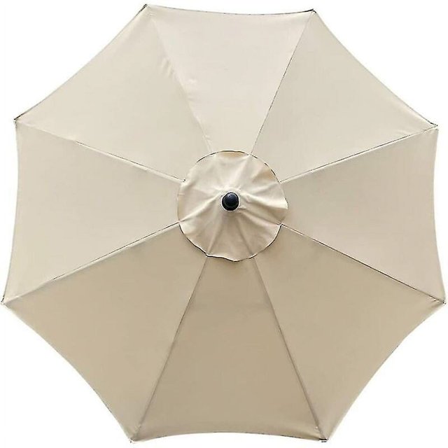 Funda De Repuesto Para Sombrilla, 8 Varillas, 3 M, Impermeable, Anti-uv, Tela De Repuesto, Beige Hy