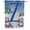 Letter Z, variant on America Forever Winter Snowman Letter Z House Flag Double Sided 28 x 40 inches Holiday Seasonal Flags for Outdoor, Yard Porch Decoration, Cardinals Snowfall Flag