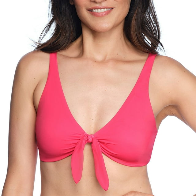 Loft Women's Tie Front Bikini Top