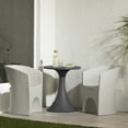 thumbnail image 1 of South Shore Dalya Table and Chairs Bistro Set, in Greige and Dark Gray, 1 of 14