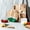 Style 2, variant on Handmade Resin Cutting Board11"x 15"x 1.5", Wave Spliced Acacia Wood Charcuterie Board - Wooden Epoxy Resin Serving Platter Tray Kitchen Serving Versatile Board Decor Mother's Day