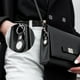 thumbnail image 3 of Paquete de 2 estuches para AirTag, estuche de cuero genuino para AirTags Key Chain Loop, Easy Carry AirTag Holder Cover para llaves, mochilas, bolsas de forro, 3 of 4