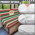 thumbnail image 6 of XYZCANDO Father Christmas RV Dinette Cushion Covers Universal Camper Accessories Washable Bench Cushion Sofa Slip Covers for 2 Seat Cushion Couch Loveseat Sofa Chair Cover, 6 of 7