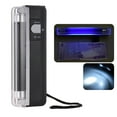thumbnail image 1 of 2-in-1 Portable Mini Money Detector Counterfeit Cash Currency Banknote Bill Checker Tester with UV Light Flashlight for USD EURO POUND, 1 of 7