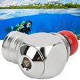 thumbnail image 2 of Diving Adapter, Diving Adapter Accessories 360 Degree Rotating High Precision Connecting 1nd Connect 2nd Middle For Diving For Long And Short Hose ANGGREK JH2712, 2 of 8