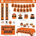 thumbnail image 4 of HaCpiu Congrats Grad Decorations Class of 2026, Graduation Party Supplies Decor, Graduation Decorations for College, High School Graduation Decor & Indoor Outdoor Graduation Party Favors, 4 of 9