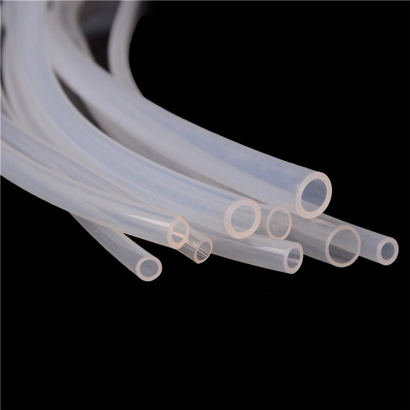 1M Food Grade Clear Translucent Silicone Tube Beer Water Hose Pipe Soft tube 