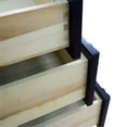 thumbnail image 6 of 49 in. Double Wooden Vanity Blue with White Carrara Rectangle Sink, 6 of 12