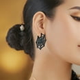 thumbnail image 5 of European Creatives Halloween Spider Web Earrings - Unique Lightweight Plastic Accessories for Party & Everyday Wear, Perfect Gift Idea for Creative Jewelry Lovers, 5 of 6