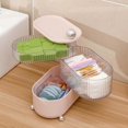 thumbnail image 4 of Fabrok Returable Plastic Jewelery Organizer, Earrings Rings Necklace Storage Bag with 3 floors, 4 of 5