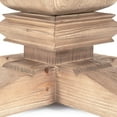 thumbnail image 3 of Zentique CT565 701 Large 70.75 x 31 x 70.75 in. Max Dining Table, Brown - Large, 3 of 4