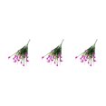 thumbnail image 2 of Becaristey 2pcs/set High Simulation Level Simulated Flowers For Home Decorations No Need To Water Every Day Plastic Plastic Flowers rose 3Set, 2 of 6