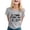Light Gray, variant on Tanghaowl Womens T Shirts, Womens Sarcastic T Shirts With Funny Sayings Novelty Graphic Tees For Women Pink M