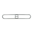thumbnail image 2 of Genuine Joe Dust Mop Frame 360° Swivel, Rust Resistant, Reinforced - Chrome, 2 of 7
