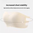 thumbnail image 3 of Mingw Strapless Bras for Women Strapless Bra for Women Non Slip Silicone Wireless Bandeau Bras Seamless pads Bralette Tube Top Bra Clear Bra Straps Included, 3 of 4