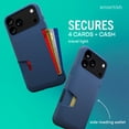 thumbnail image 2 of Smartish® iPhone 17 Pro Max Wallet Case - Wallet Slayer Vol. 1 [Slim + Protective] Credit Card Holder - Drop Tested Flip Hidden Card Slot Cover For Apple iPhone 17 Pro Max - Blues on The Green, 2 of 9