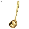 thumbnail image 2 of Visland Soup Ladle Spoon with Comfortable Grip - Cooking and Serving Spoon for Soup, Chili, Gravy,Stainless Steel Smooth Surface Long Handle Spoon, 2 of 8