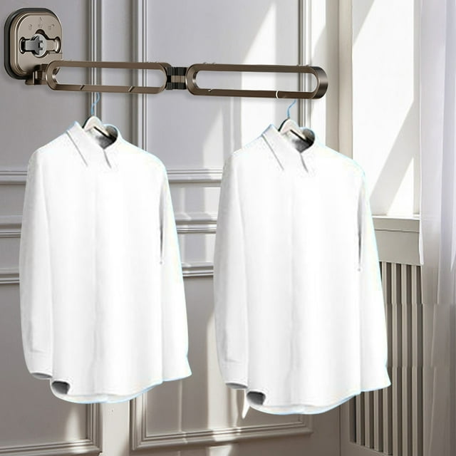 Maximize Your Outdoor Space: Balcony Folding Drying Rack Lightweight & Easy To Store!
