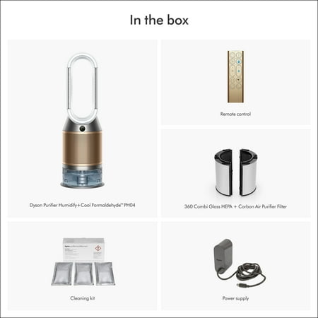 Dyson - Purifier Humidify + Cool Formaldehyde - PH04 - White/Gold