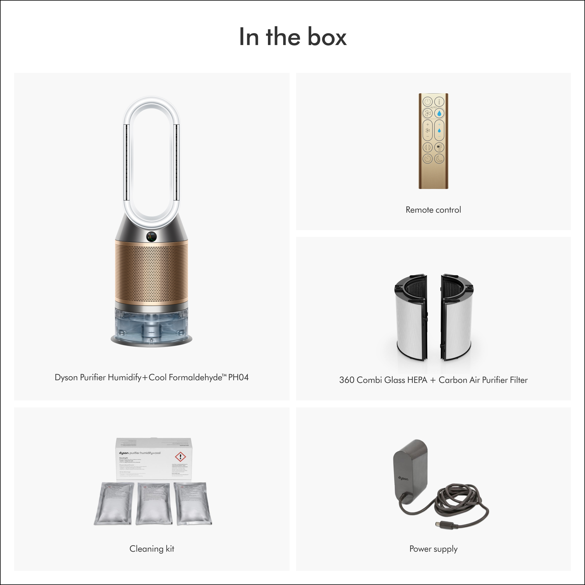 Dyson Purifier Humidify+Cool Formaldehyde™ PH04| White/Gold | New - image 5 of 8