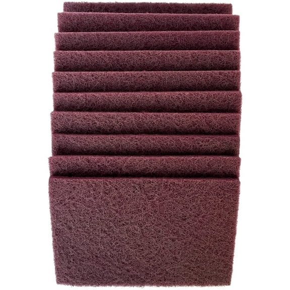 6x9" General Purpose Hand Pad Compatible with 7447 Scotch Brite - 100 Pack