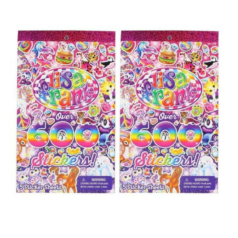 Ultimate Lisa Frank Sticker Super Pack -- Lisa Frank Sticker Box and  Sticker Pack with Over 1000 Stickers and More (Lisa Frank Party Supplies)