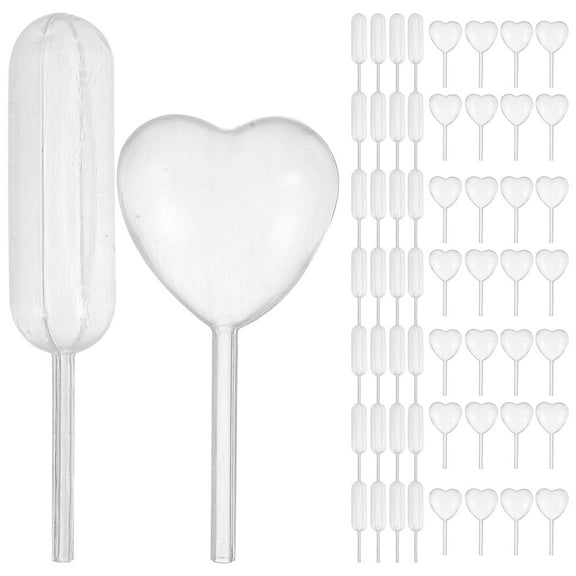 Topbathy 100 Transparent Liquid Dropper Pipettes for Home Use Squeeze Cake Decoration PP Material 100 Pcs
