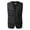 AB660 Black, variant on Bainana Mens Full Zip Cargo Vest Fashion Sleeveless Work Jackets Casual Hiking Fishing Occasion Pocket Vest Khaki Size Xl