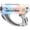 White, variant on Automatic Electric Water Gun with Dynamic RGB Glow Lights, Rechargeable Continuous Water Blaster for Kids Summer Pool Beach Outdoor Water Fighting Toy