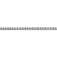 thumbnail image 2 of 925 Sterling Silver 3mm Curb Chain Necklace Pendant Charm Beveled, 2 of 9