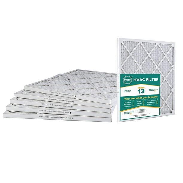 HVAC Air Filter 20x20x1, AC Furnace Air Ultra Cleaning Filter MERV 13