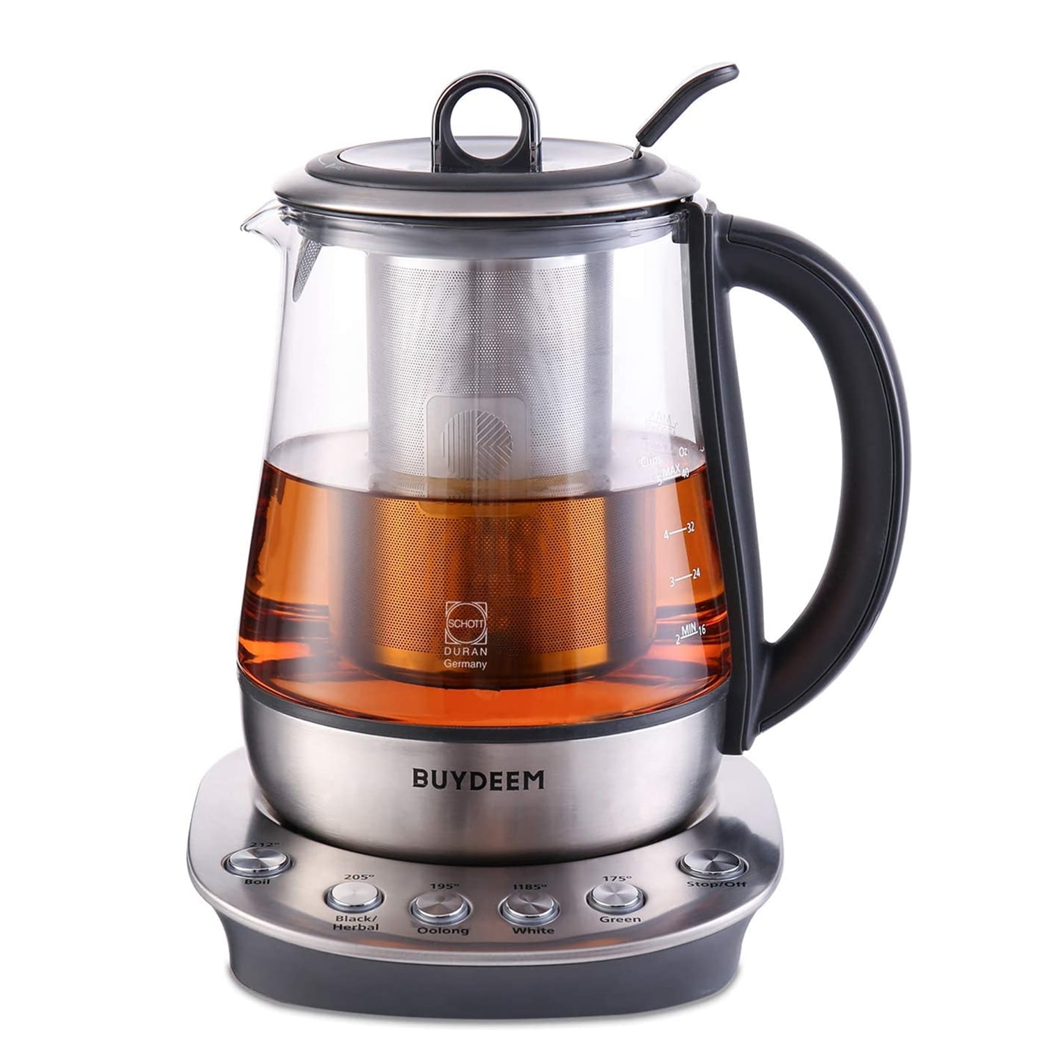 Buydeem 1.7 Quarts Stainless Steel Electric Tea Kettle