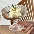 thumbnail image 1 of de vidrio para servir, de cóctel Sundae de postre con patas, de trifle con patas para fiestas navideñas, copas de para perfecl Sundae Platos Trifle Bowl, 1 of 8