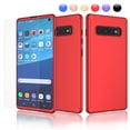 thumbnail image 1 of for Galaxy S10 / S10+ / S10e / S9 / S9+ / S8 / S8+ / S7 / S7 Edge / Note 9 / J4 / J6 Ultra Thin Premium Dual Layer Plastic Hard Case with Screen Protector Skin, 1 of 4