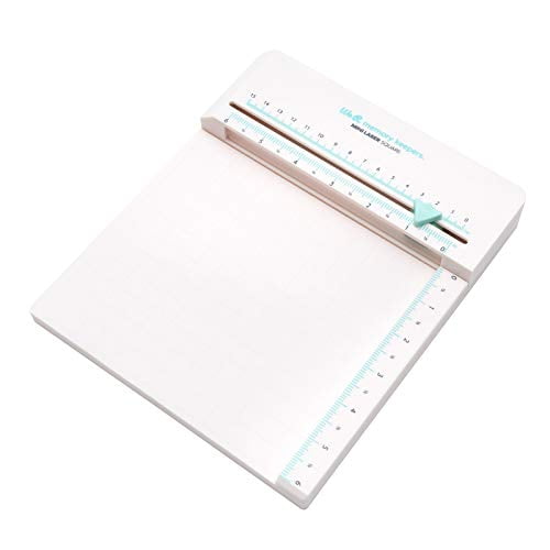 We R Memory Keepers White Metal Mini Laser Square, 6"x 6.5" Scrapbooking Tool Kits