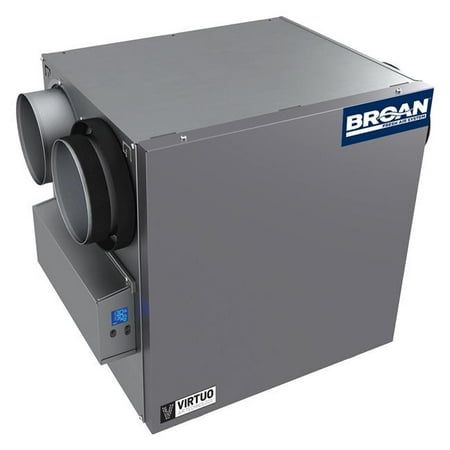 

Broan NuTone B130E65RS 130 CFM 65 Series Energy Recovery Ventilator with Side Ports