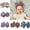 7PCS, variant on Meidiya Baby Bow Wide Turban Headbands Girls Big Hair Bows Head Wraps Newborn Infants Toddlers Hairbands