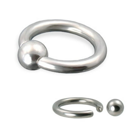 - Snap-In Captive Bead Ring, 10 Ga (No Tools Required!)
