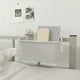 thumbnail image 1 of Organizador Colgante de Plástico Blanco para Mesita de Noche con Ganchos - Estantería/Mesita de Noche para Literas, Ideal para Mandos a Distancia, Revistas, Teléfonos, Gafas y Botellas de Agua., 1 of 6