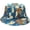 Colorful2, variant on CoCopeaunts Summer Bucket Hat Women Outdoor Windproof Sun Protection Foldable Men Fisherman Hat Cotton Sun Cap Travel Vacation