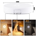 thumbnail image 3 of Luz Electight con sensor de movimiento, 3 unidades, para interiores, recargable por USB, 3 of 7