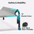 thumbnail image 4 of Cama Elevada para Perros Exterior Veehoo Original Grande Gris, 4 of 9