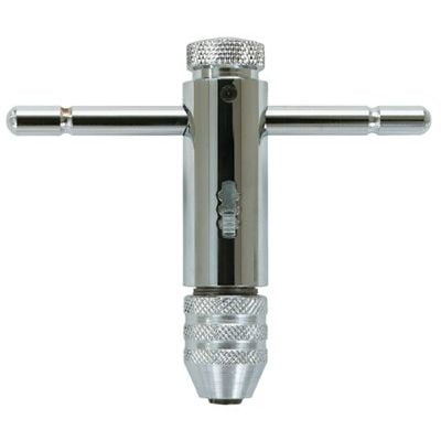 10In Ratch. Tap Wrench For 0 - 1/4In - Carded
